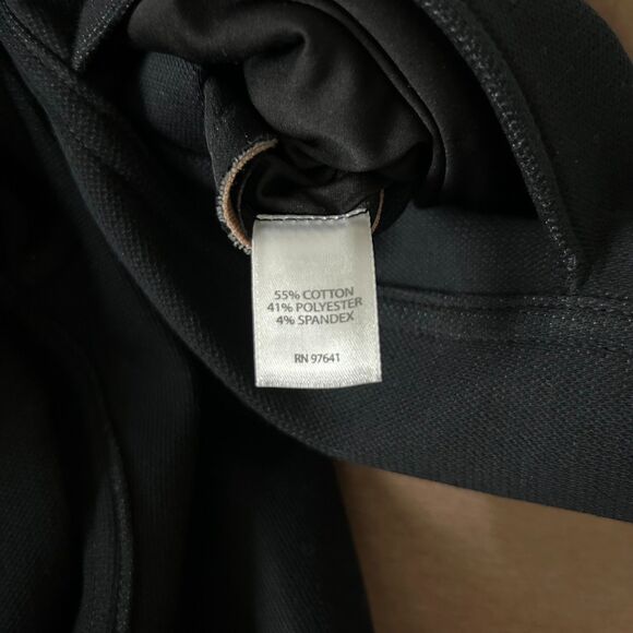 NEW J. Jill Wearever Double Knit Reversible Jacket in Black and Tan. Size Medium - Picture 5 of 5